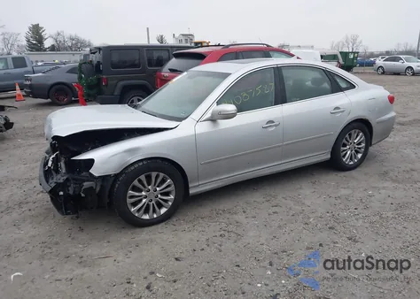 2011 Hyundai Azera Limited from USA, damaged, VIN KMHFC4DFXBA559801